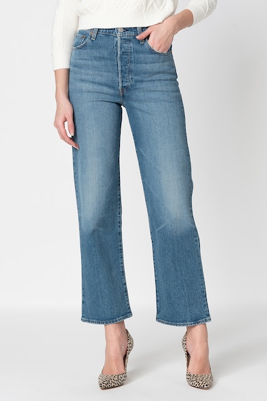 Levi's Ribcage straight fit crop farmernadrág magas derékrésszel női