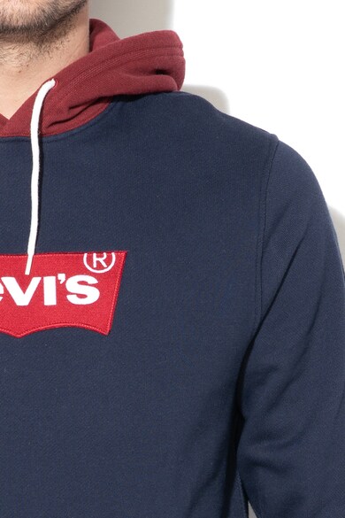 Levi's Kapucnis pulóver hímzett logós foltrátéttel férfi