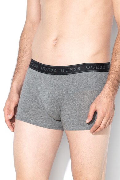 GUESS Logós derékpántú boxer szett - 3 db férfi