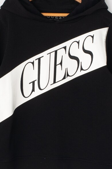 GUESS JEANS Hanorac cu imprimeu logo brodat Baieti