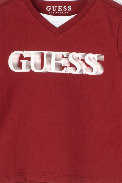 GUESS JEANS Bluza cu imprimeu logo Baieti