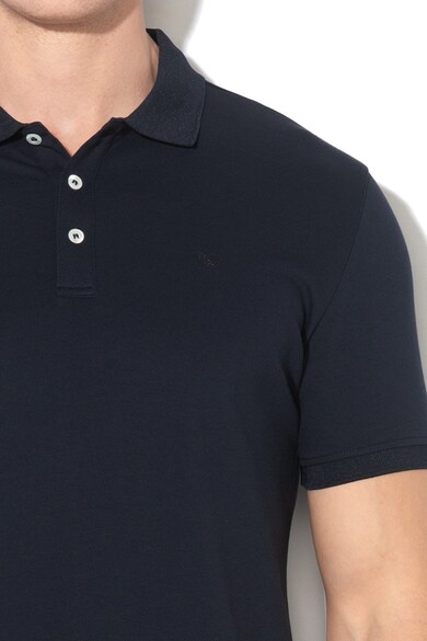 Emporio Armani Tricou polo cu slituri laterale la terminatie Barbati