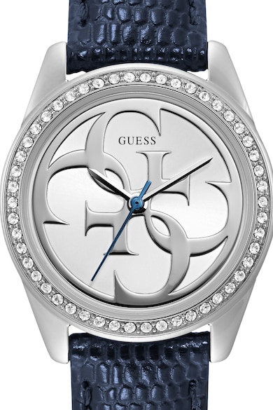 GUESS Ceas analog cu coroana decorata cu cristale Femei