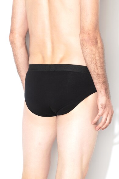 Emporio Armani Underwear Set de chiloti cu banda in talie, cu logo - 3 perechi Barbati