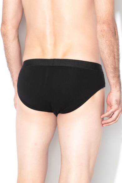 Emporio Armani Underwear Set de chiloti cu banda in talie, cu logo - 3 perechi Barbati