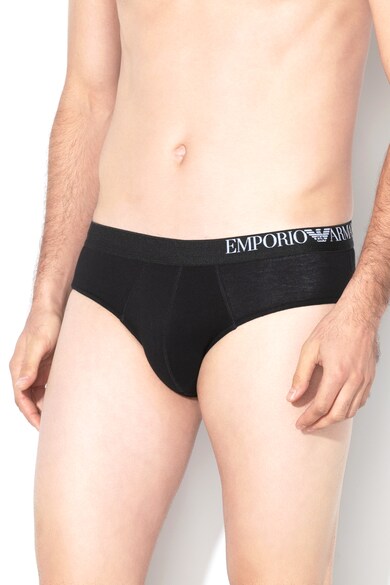 Emporio Armani Underwear Alsónadrág szett logós derékpánttal - 3 db férfi