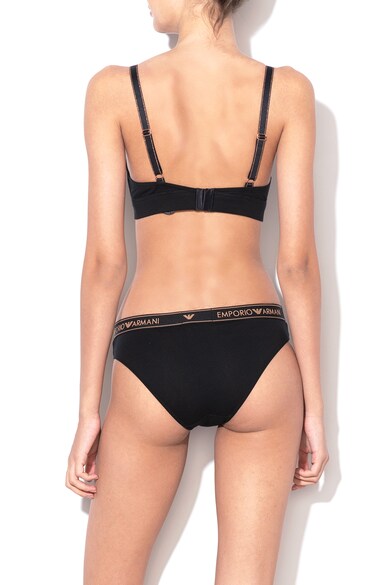 Emporio Armani Underwear Sutien fara burete, cu aplicatie logo Femei