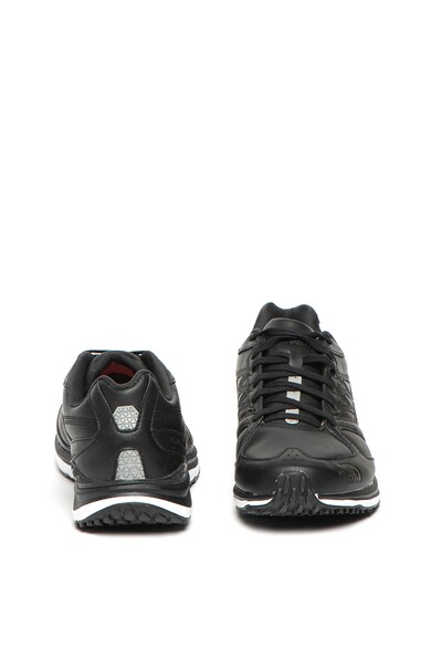 The North Face Pantofi sport de piele cu garnituri de piele ecologica Traverse Barbati