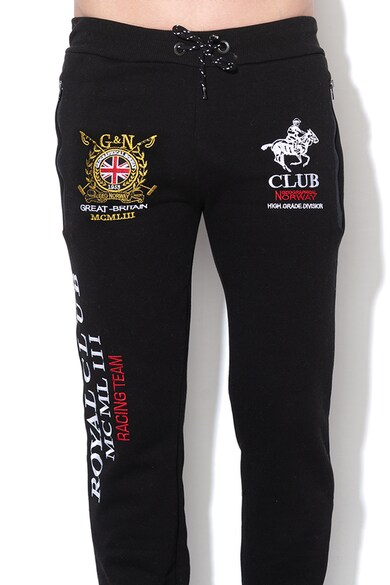 Geographical Norway Pantaloni sport cu logo brodat Musain Barbati