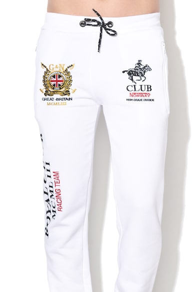 Geographical Norway Pantaloni sport cu logo brodat Musain Barbati