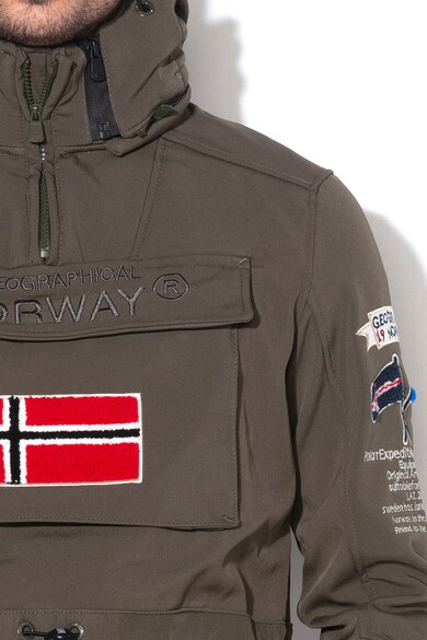 Geographical Norway Яке без закопчаване Terreaux с качулка Мъже