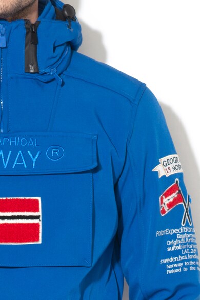 Geographical Norway Яке без закопчаване Terreaux с качулка Мъже