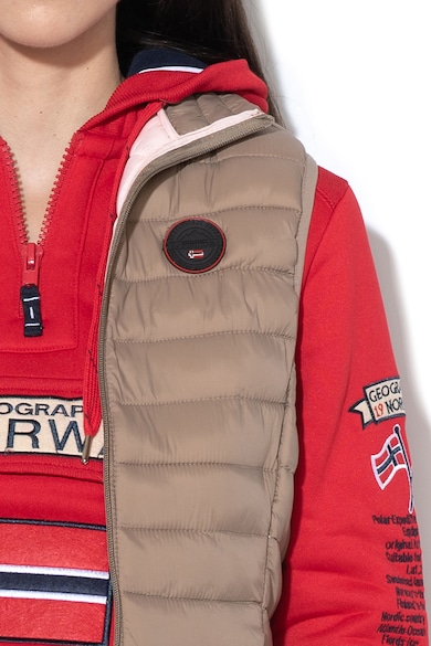 Geographical Norway Vafne Lady enyhén bélelt mellény steppelt hatással női