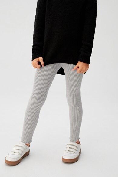 Mango Elisa bordázott leggings Lány