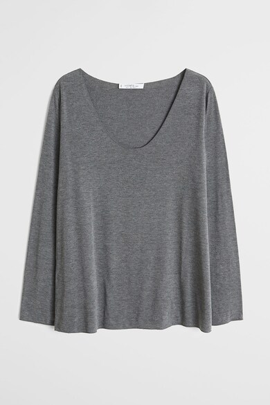 VIOLETA BY MANGO Bluza din tricot fin cu decolteu en-coeur Fabiola Femei