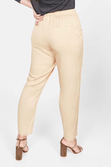 VIOLETA BY MANGO Pantaloni cu snur Fluido Femei