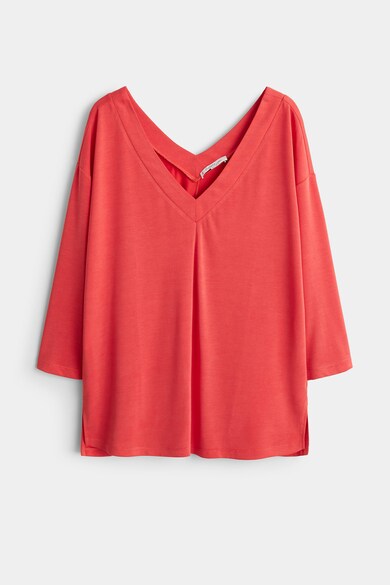 VIOLETA BY MANGO Bluza din amestec de modal, cu decolteu in V Bolena Femei