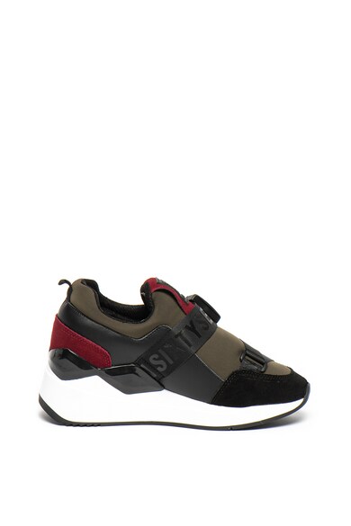 sixtyseven Pantofi sport slip-on cu garnituri de piele intoarsa Femei