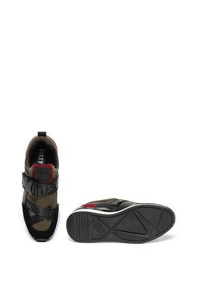 sixtyseven Pantofi sport slip-on cu garnituri de piele intoarsa Femei