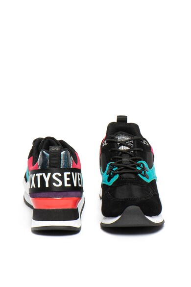 sixtyseven Colorblok sneaker nyersbőr betétekkel női