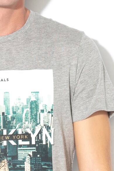 Jack & Jones Tricou regular fit cu imprimeu grafic Cool City Barbati