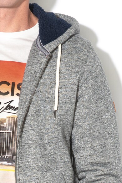 Jack & Jones Hanorac regular fit cu captuseala de blana shearling sintetic Jason Barbati