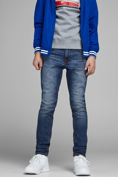 Jack & Jones Blugi skinny cu croiala conica Liam Baieti