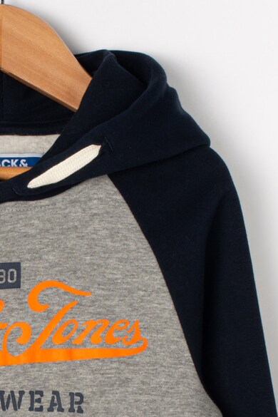 Jack & Jones Hanorac cu imprimeu logo si maneci raglan Contrast Baieti