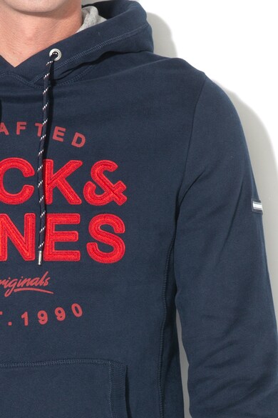 Jack & Jones Hanorac slim fit cu aplicatie logo Upton Barbati