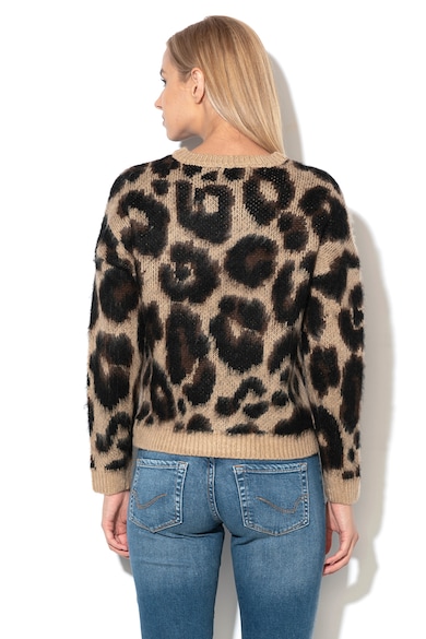 Only Pulover cu animal print Ranja Femei