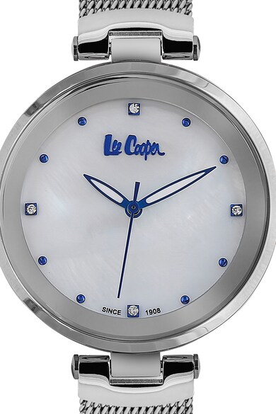 Lee Cooper Ceas quartz cu bratara cu aspect de plasa Femei