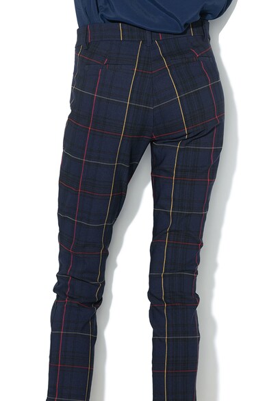 GAP Pantaloni skinny cu model tartan Femei