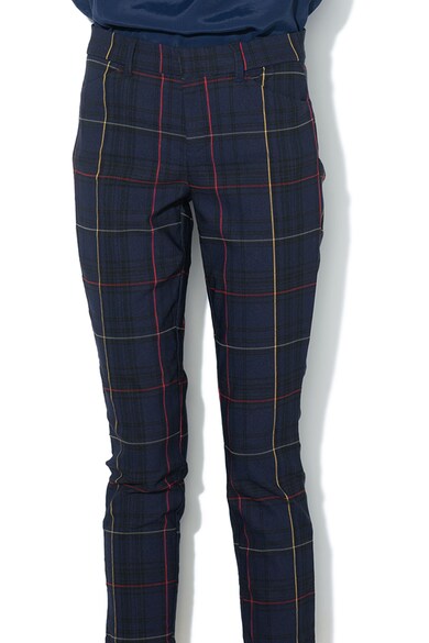 GAP Pantaloni skinny cu model tartan Femei