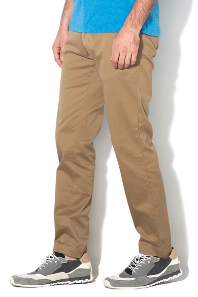 Banana Republic Pantaloni conici chino cu talie medie Barbati