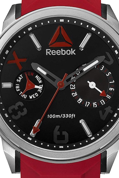 Reebok Ceas quartz cu o curea de silicon Barbati