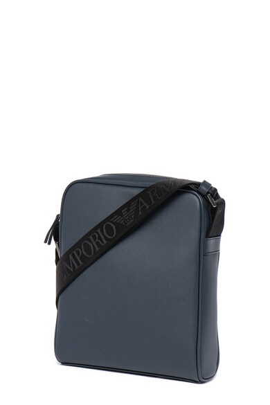 Emporio Armani Geanta crossbody de piele ecologica, cu logo stantat Barbati