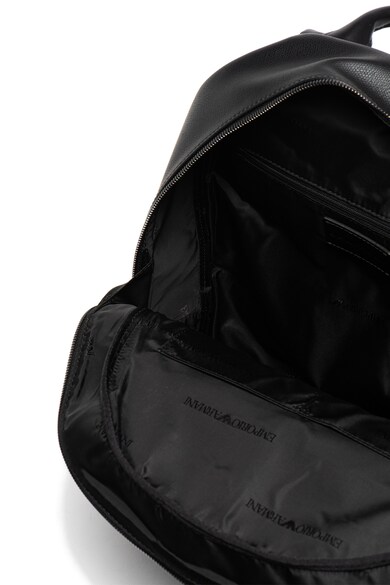 Emporio Armani Műbőr logómintás hátizsák férfi