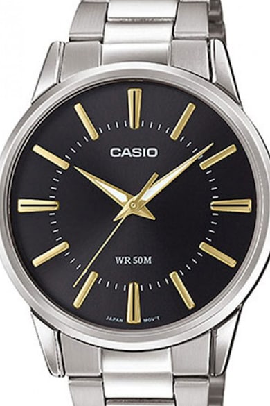 Casio Аналогов часовник с метална верижка Мъже