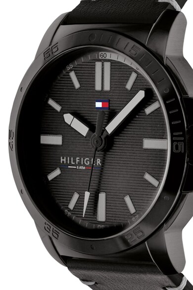 Tommy Hilfiger Ceas analog cu o curea de piele Barbati