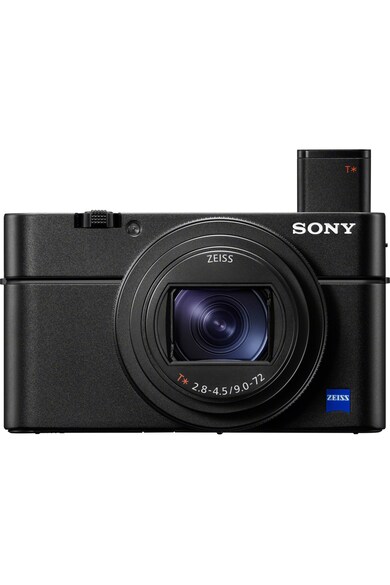 Sony Aparat foto digital  Cyber-Shot DSC-RX100VII, 20.2MP, 4K HDR, Senzor 1 inch, Obiectiv ZEISS 24-200mm, Ecran rabatabil, Negru Femei