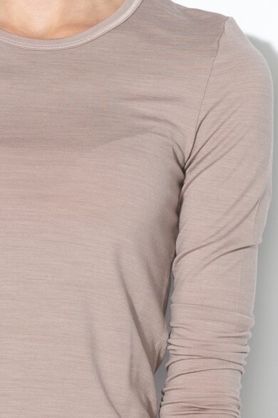 Skiny Bluza de casa, din amestec de lana, cu cusaturi decorative Active Femei