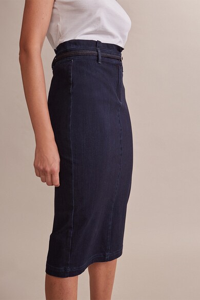 Oltre Fusta midi din denim elastic Femei