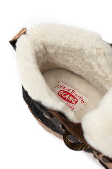 Olang Ghete de piele cu par scurt, cu captuseala de blana shearling Lima Femei