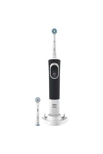 Oral-B Periuta de dinti electrica  Vitality D100 Cross Action, 7600 Oscilatii/min, Curatare 2D, 1 program, 1 capat, Negru Femei