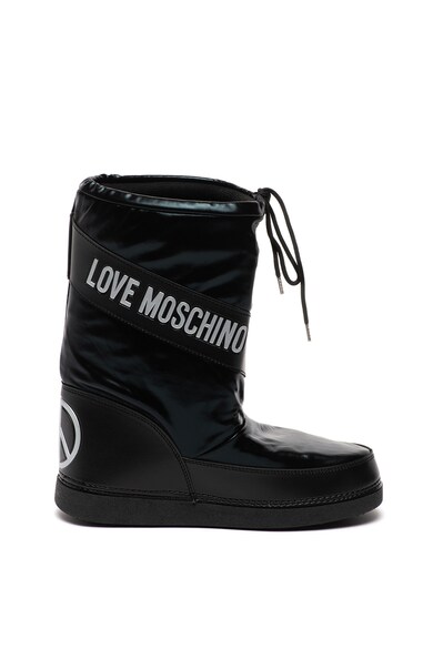 Love Moschino Cizme apres-schi cu garnituri de piele ecologica Femei