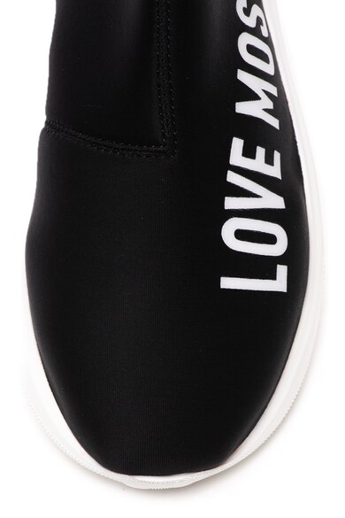 Love Moschino Pantofi sport slip-on cu logo Femei