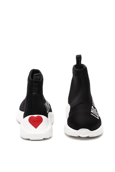 Love Moschino Pantofi sport slip-on cu logo Femei