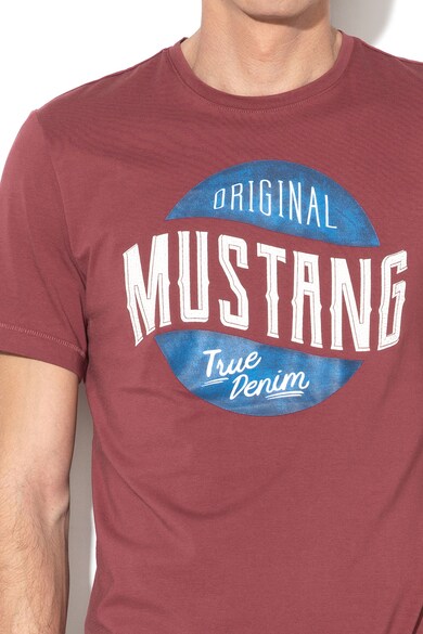 Mustang Tricou cu imprimeu logo Crack Barbati