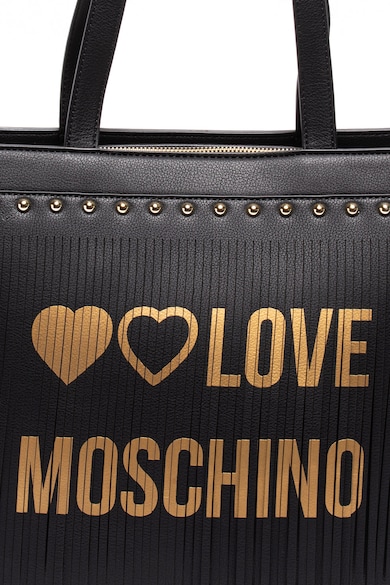 Love Moschino Tote fazonú műbőr táska rojtokkal női