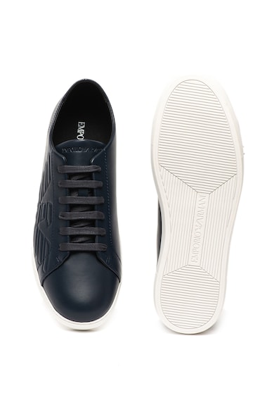 Emporio Armani Bőr sneaker logóval férfi